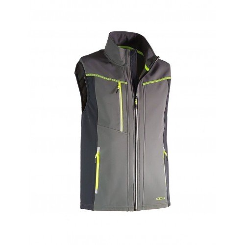 GILET BE-VISIBLE GRIGIO