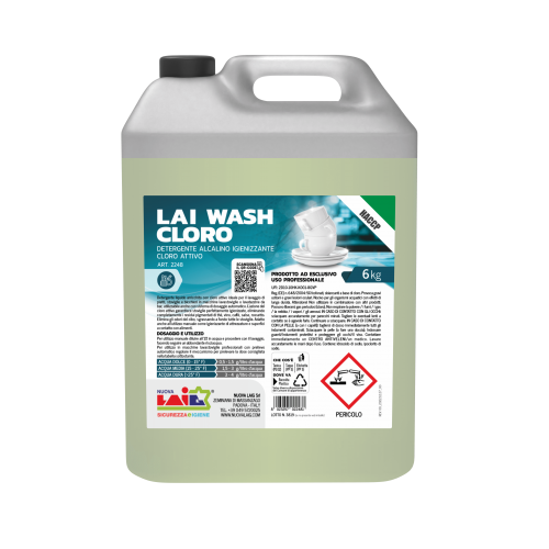 LAI WASH CLORO ATTIVO KG 6