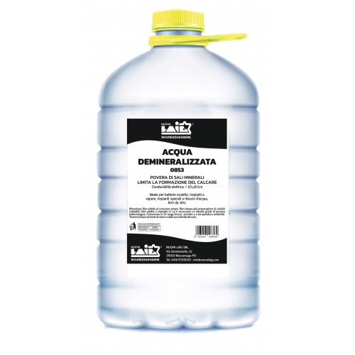 ACQUA DEMINERALIZZATA LT 5