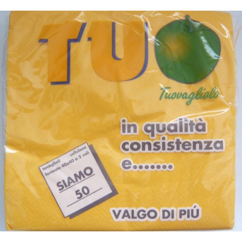 TOVAGLIOLO 40X40 - 2 VELI...